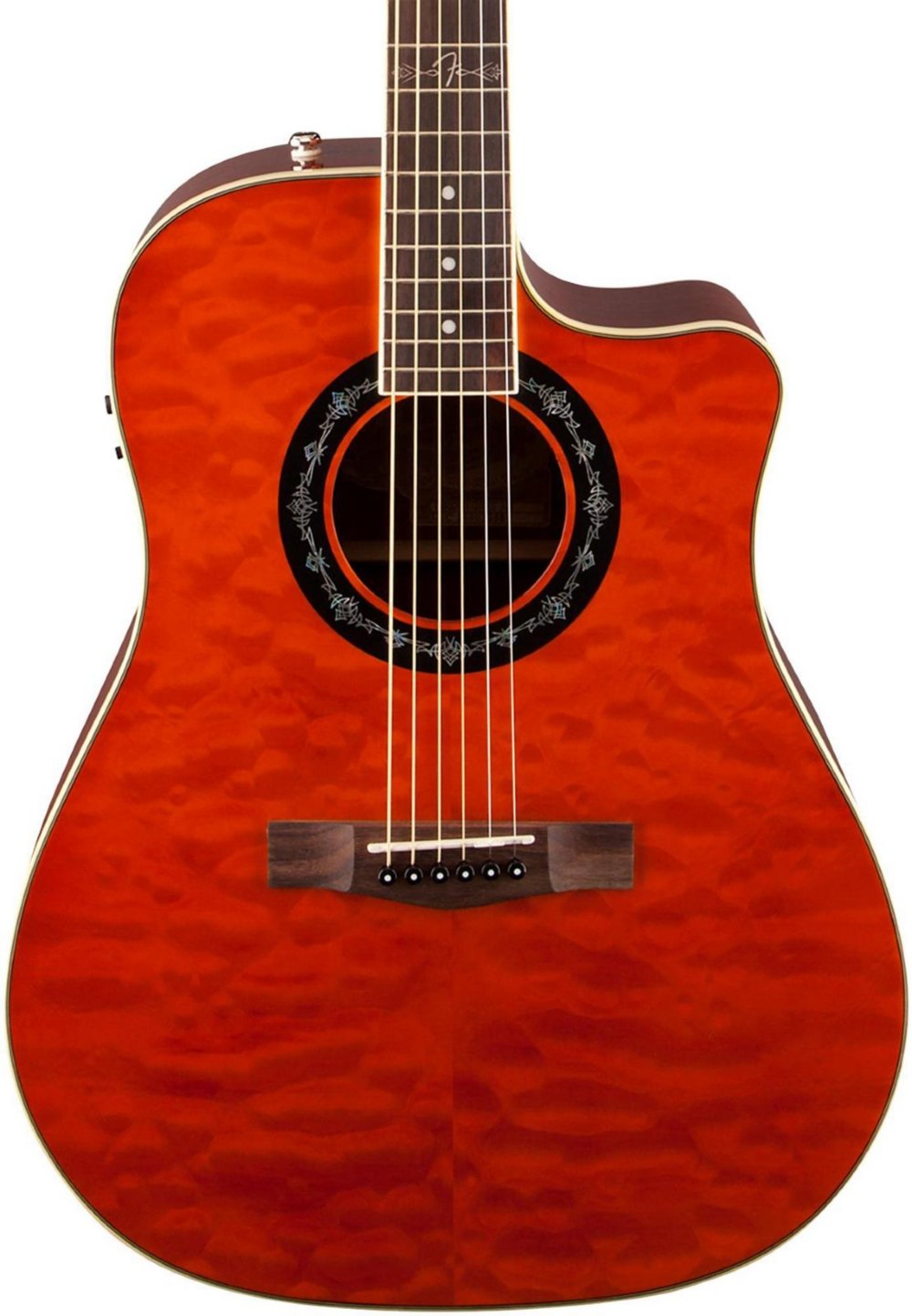 Fender T-Bucket-300CE AMB エレアコ Fender T-Bucket 300CE Cutaway Acoustic-Electric Guitar, Quilted