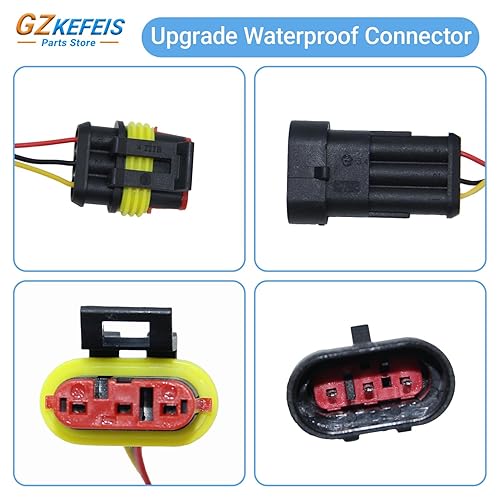 Miniatura 4 de 000016053 Kit de sonda de sensor de nivel de agua helada, compatible con máquinas de hielo Manitowoc I0600, I1400, ID0522A, ID0452A, ID0322A - Arnés