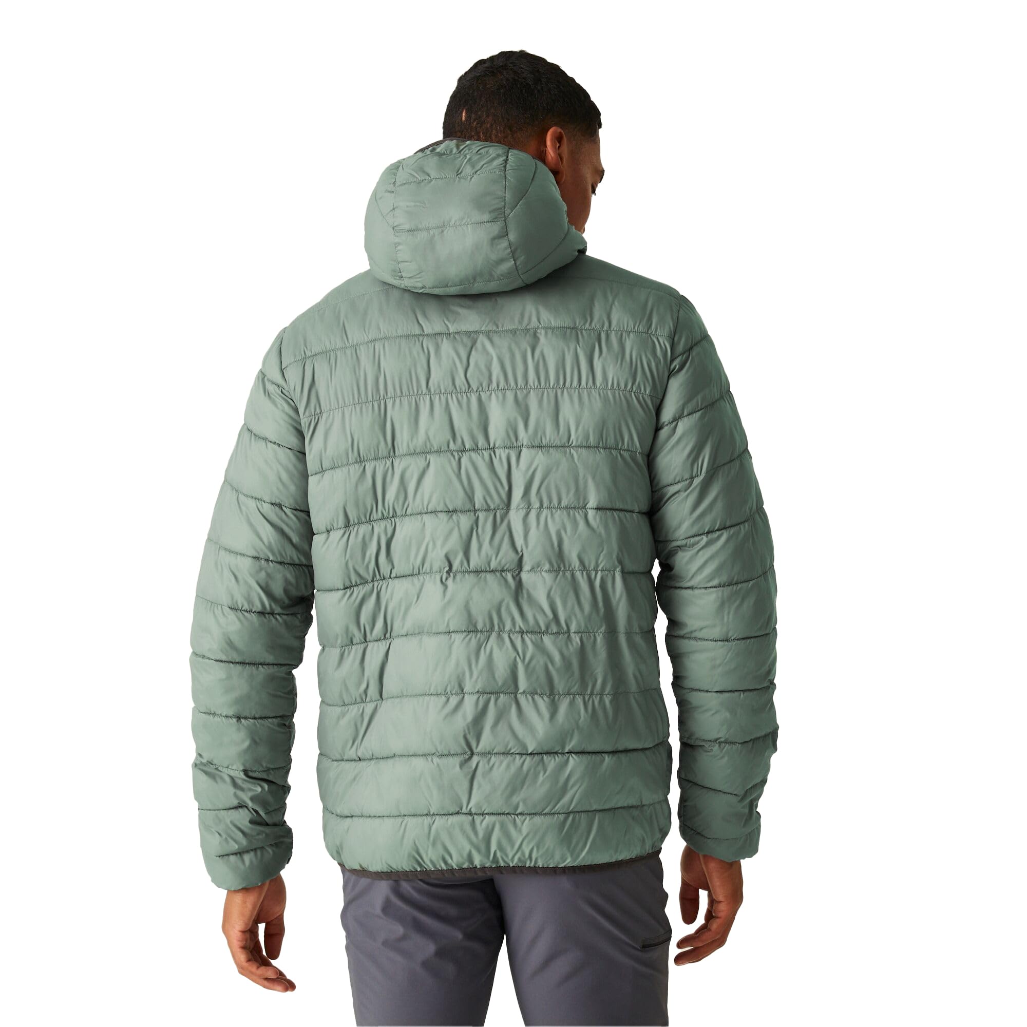 Regatta Men's Hooded Hillpack II Jacket Veste matelassée à capuche HillPack II Packaway pour hommes Homme (lot de 1)