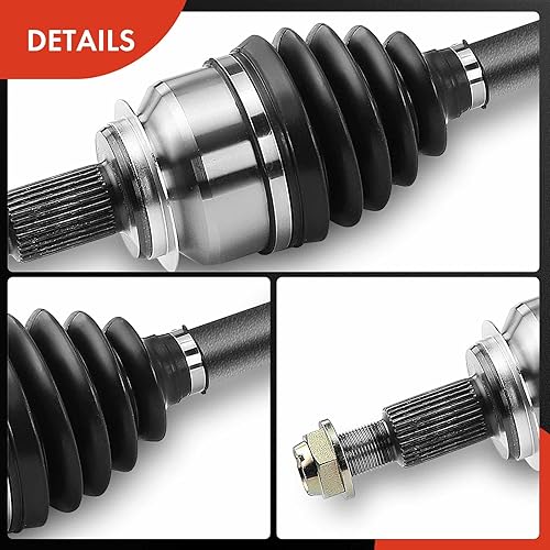 Miniatura 7 de A-Premium Conjunto de eje de eje CV compatible con Mazda 6 2014-2017 2.5L, CX-5 2014-2017 2.5L, FWD y solo transmisión automática, lado delantero