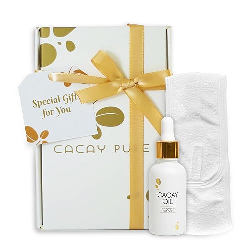 Cacay Pure Aceite antienvejecimiento – Aceite de retinol natural de cacay para cara, cabello y cuerpo | Aceite orgánico de vitamina E para el
