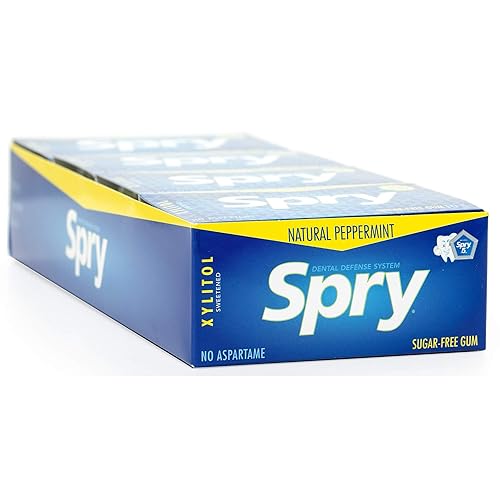 SPRY GumPeppermint, 10 unidades