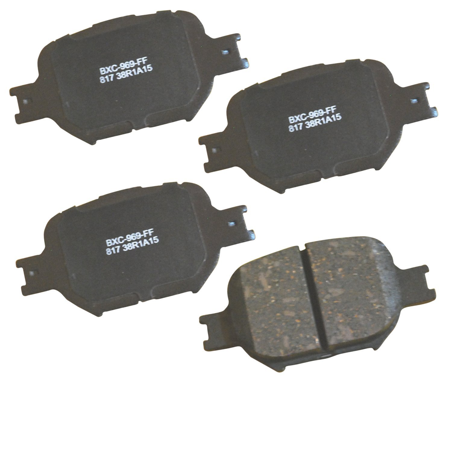 Bendix Premium SBC817 Ceramic Front Brake Pads for Scion tC 2010-2005, Toyota Celica 2005-2000