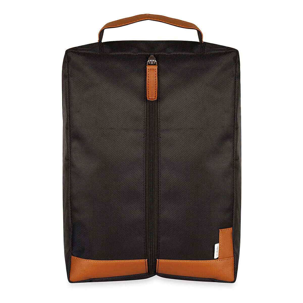 Hidedge Black Canvas Shoe Case Waterproof Shoe Pouch Bag