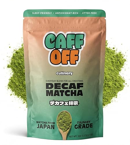 Miniatura 24 de Polvo de té matcha verde descafeinado de Japón - 15 bolsitas (2 g cada una / 30 g en total) - Grado ceremonial - Descafeinado naturalmente sin usar