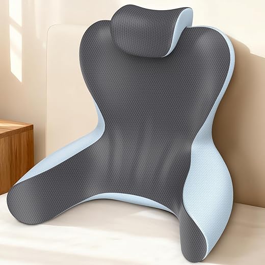 Ergonomic Reading Pillow w/Cervical Pillow (22"H) - $35.63