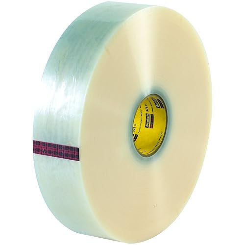 Partners Brand Cinta de sellado de cartón 3M™ 371, 1.9 mil, 2 "x 1000 yardas, transparente, 6/caja, 3M Stock# 7000048494