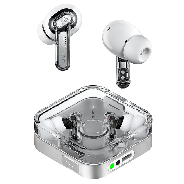 Nothing Ear 3 Wireless Earbuds Super Mic 45dB Hybrid Active Noise Cancelling Bluetooth Headphones Hi-Res 6 Mics 12mm
