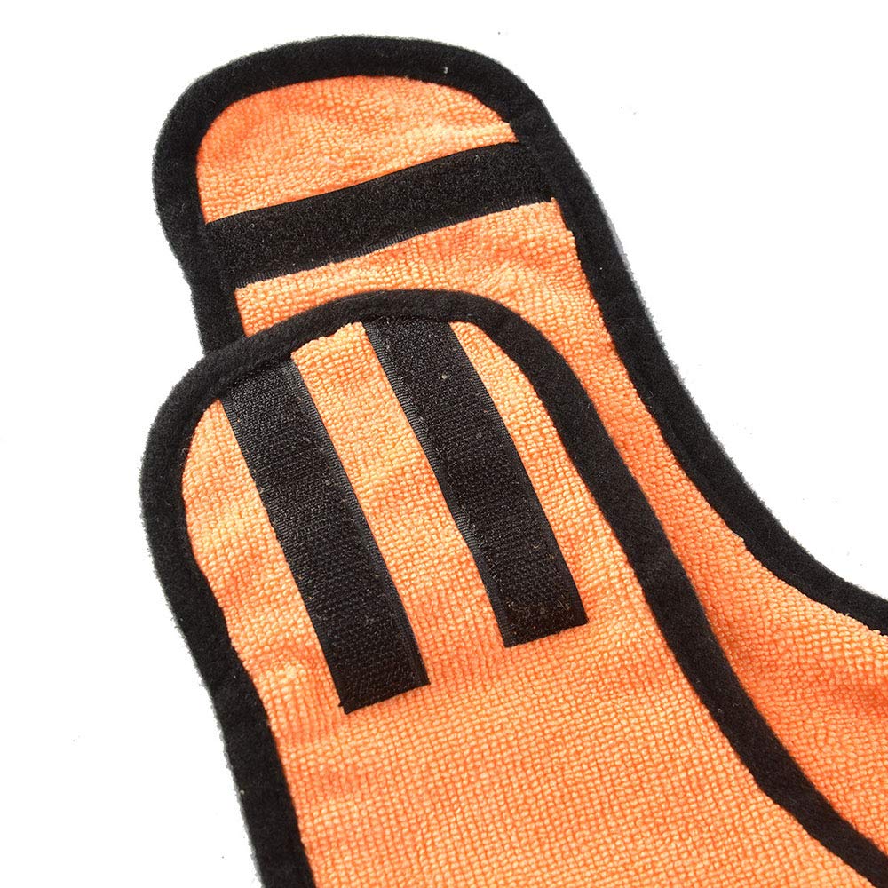 Serviette de Bain Absorbant à de Microfibre, Peignoir pour Chien Serviettes de Bain Manteau de Séchage pour Chien