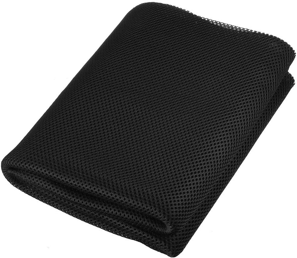 Fielect Black Speaker Mesh Grill Cloth Stereo Grill Filter