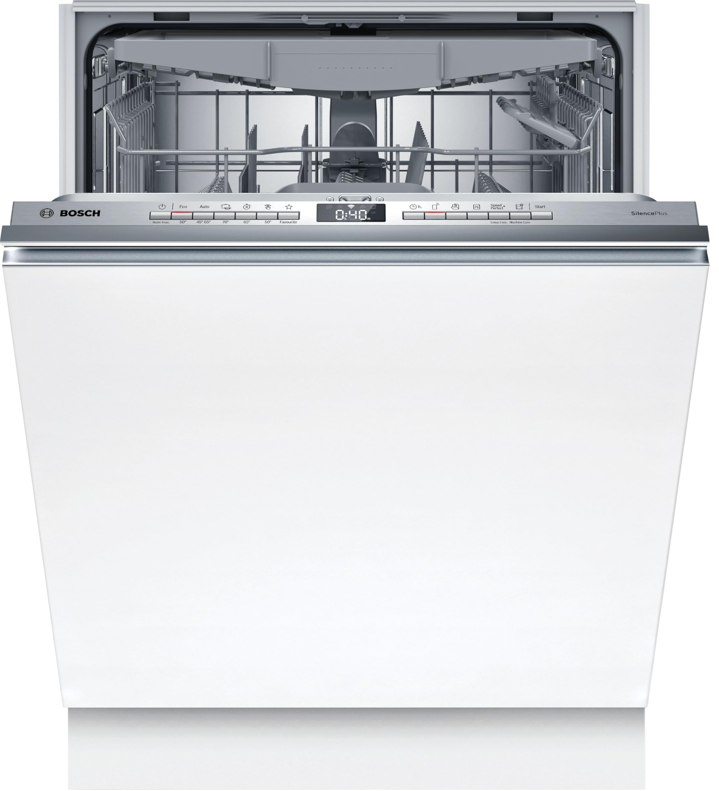 Bosch SMV4EVX08E – Serie 4 Vollintegrierter 60 cm Geschirrspüler mit Besteckschublade
