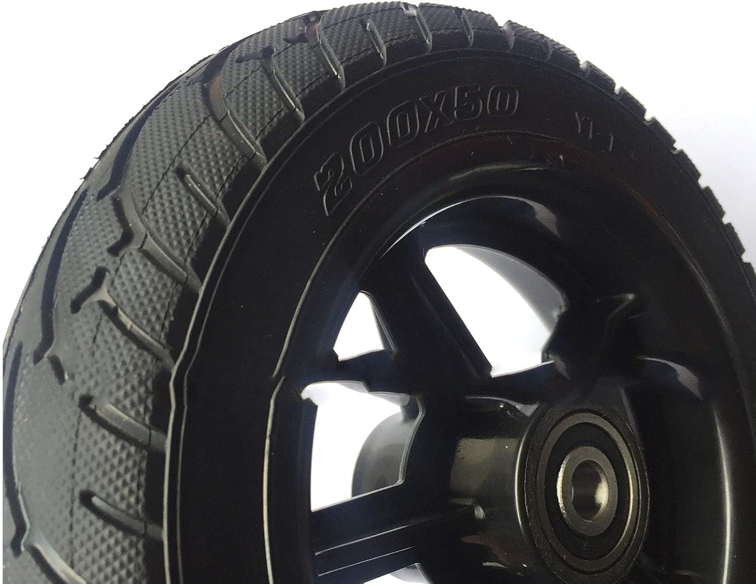 Wheel Scooter Solid Tires Electric Wheel Hub Non-Pneumatic 200x50 Tires ?for 8 Inch Wheels Electric Scoote