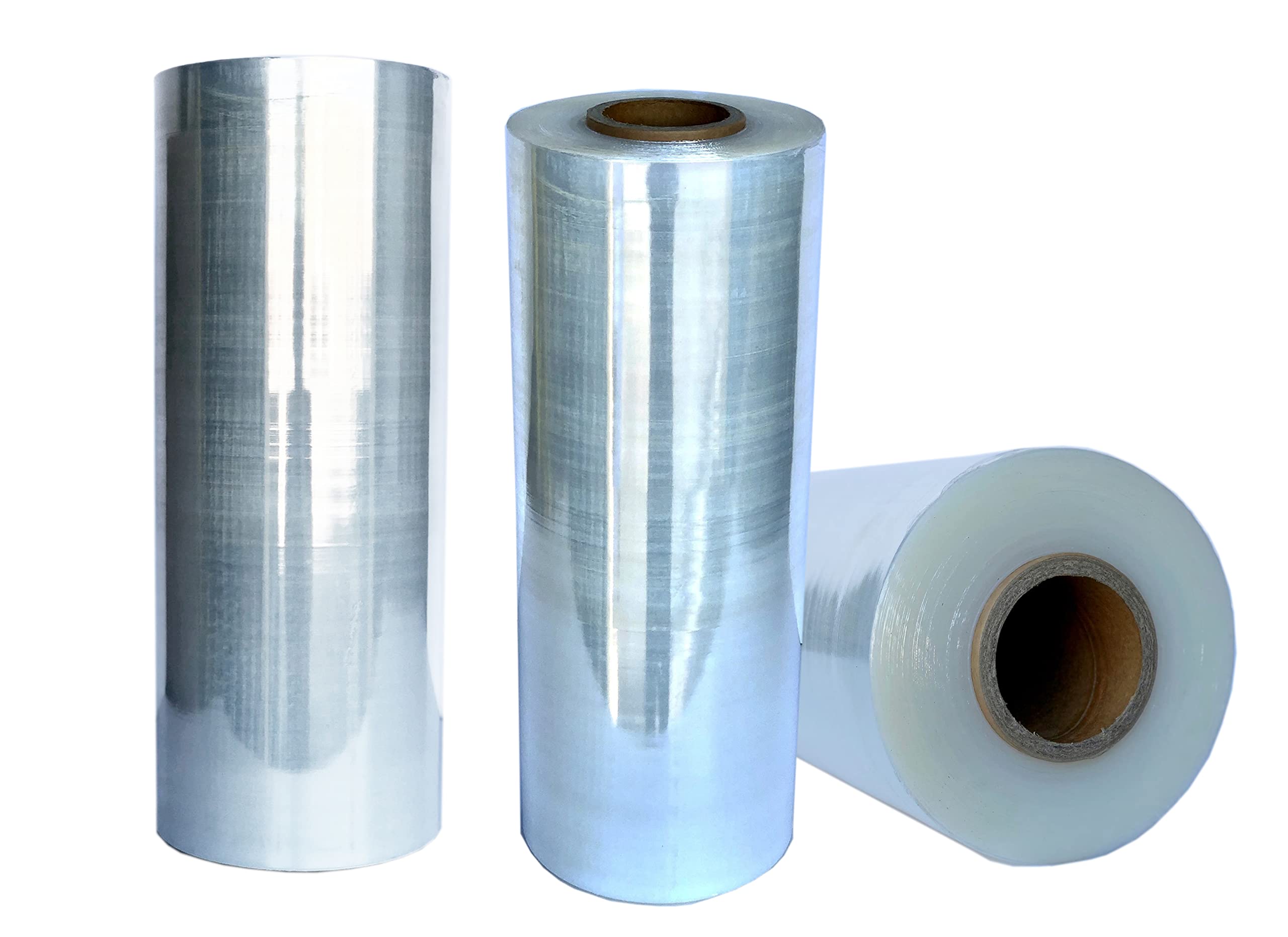 (similar) 20"x5000' Stretch Film/Pallet Wrap 1 Machine Roll 80 Gauge Industrial Strengh 20 Microns Clear Cling Durable Adhering Packaging for Moving Heavy Duty Shrink Wrap Film by WholesaleArtsFrames-com