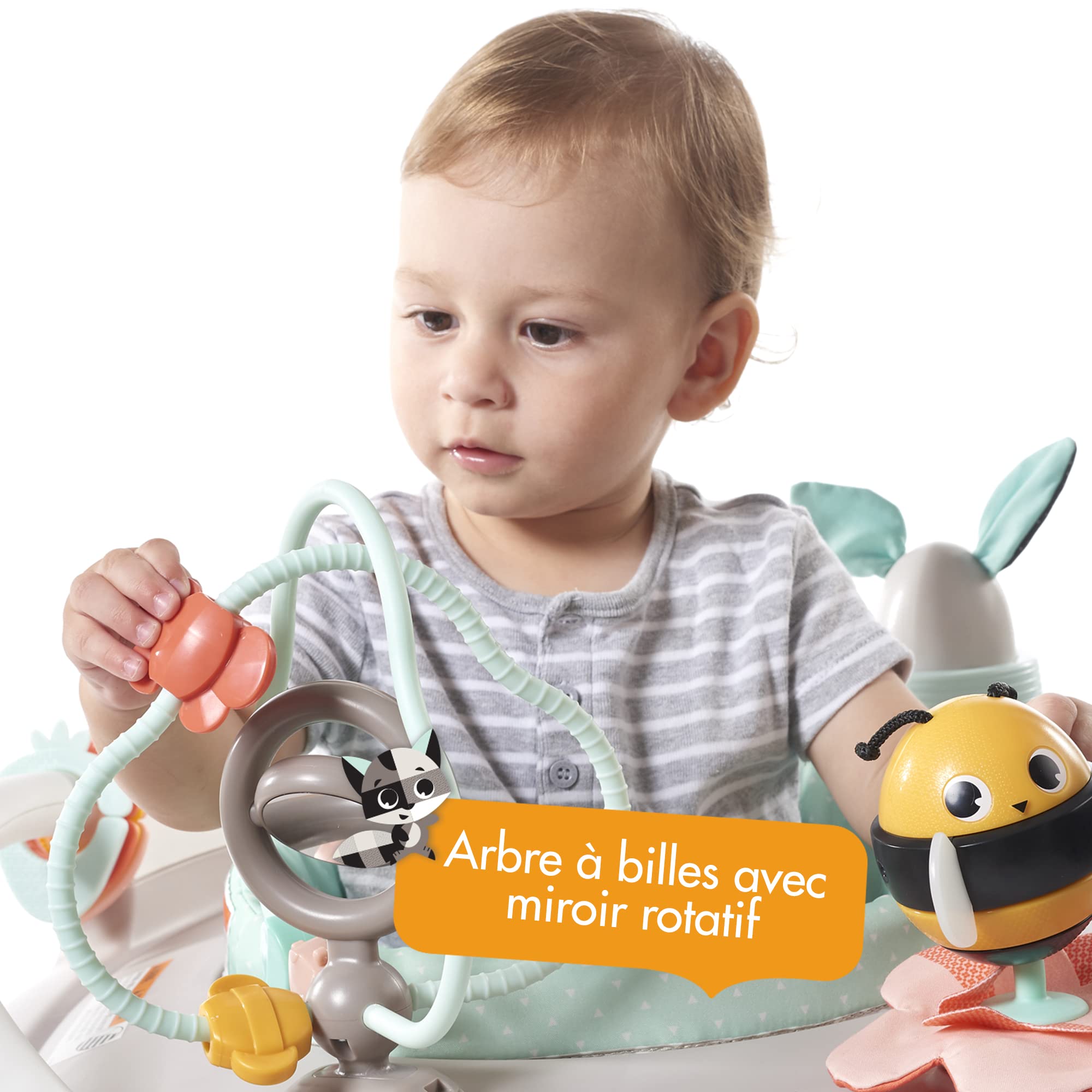 Tiny Love Centre d'activités mobile 4 en 1, Centre d'activités, Sauteur, Trotteur pour bébé, Chariot de marche, De 6 à 18 mois, collection Black Tiny Love Centre d'activités mobile 4 en 1, Centre d'activités, Sauteur, Trotteur pour bébé, Chariot de marche, De 6 à 18 mois, collection Black