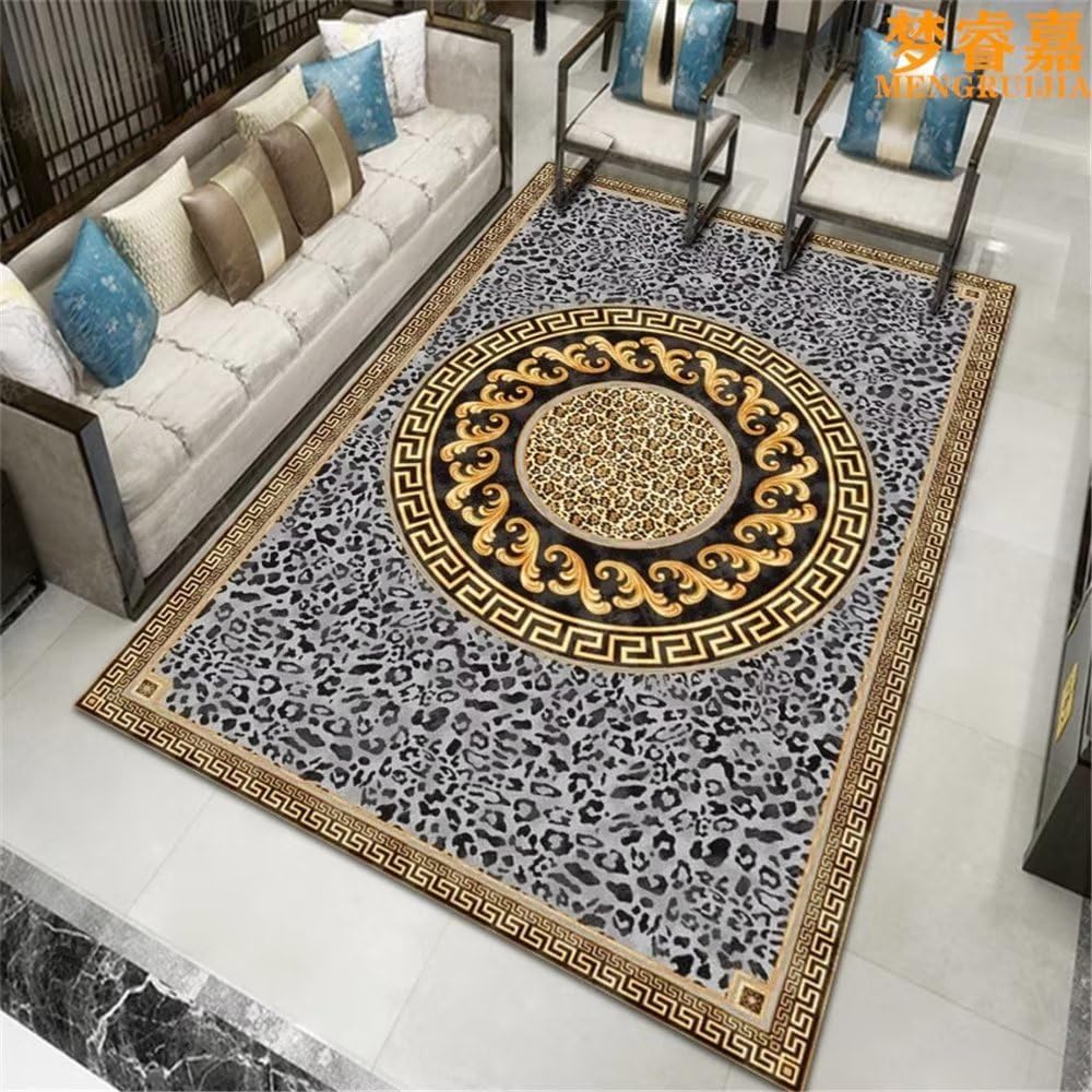 Tapis géométrique résistant aux acariens hypoallergénique pour restaurant