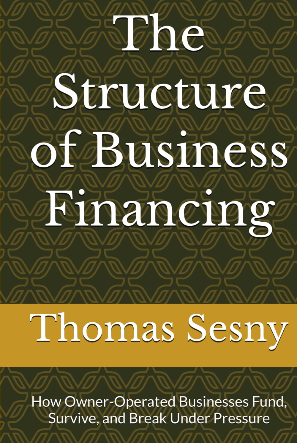 The Structure of Business Financing: How Owner-Operated Businesses Fund, Survive, and Break Under Pressure