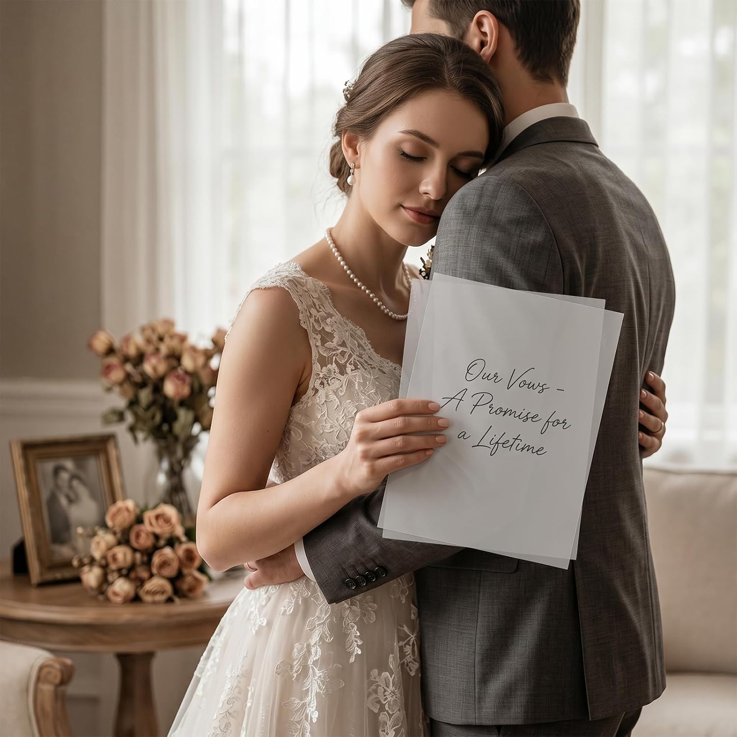 50 Pcs A5 Translucent Vellum Paper 5.83 x 8.27 in Printable Trace Paper Wedding Photo Cover for Invitations DIY Printing Vellum Tracing Papers Pad for Drawing Sketching Writing