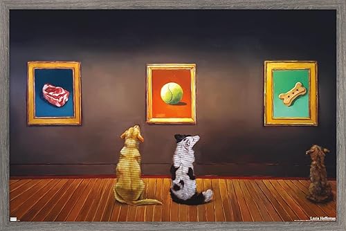 Trends International Lucia Heffernan Art - Dog Museum Wall Poster