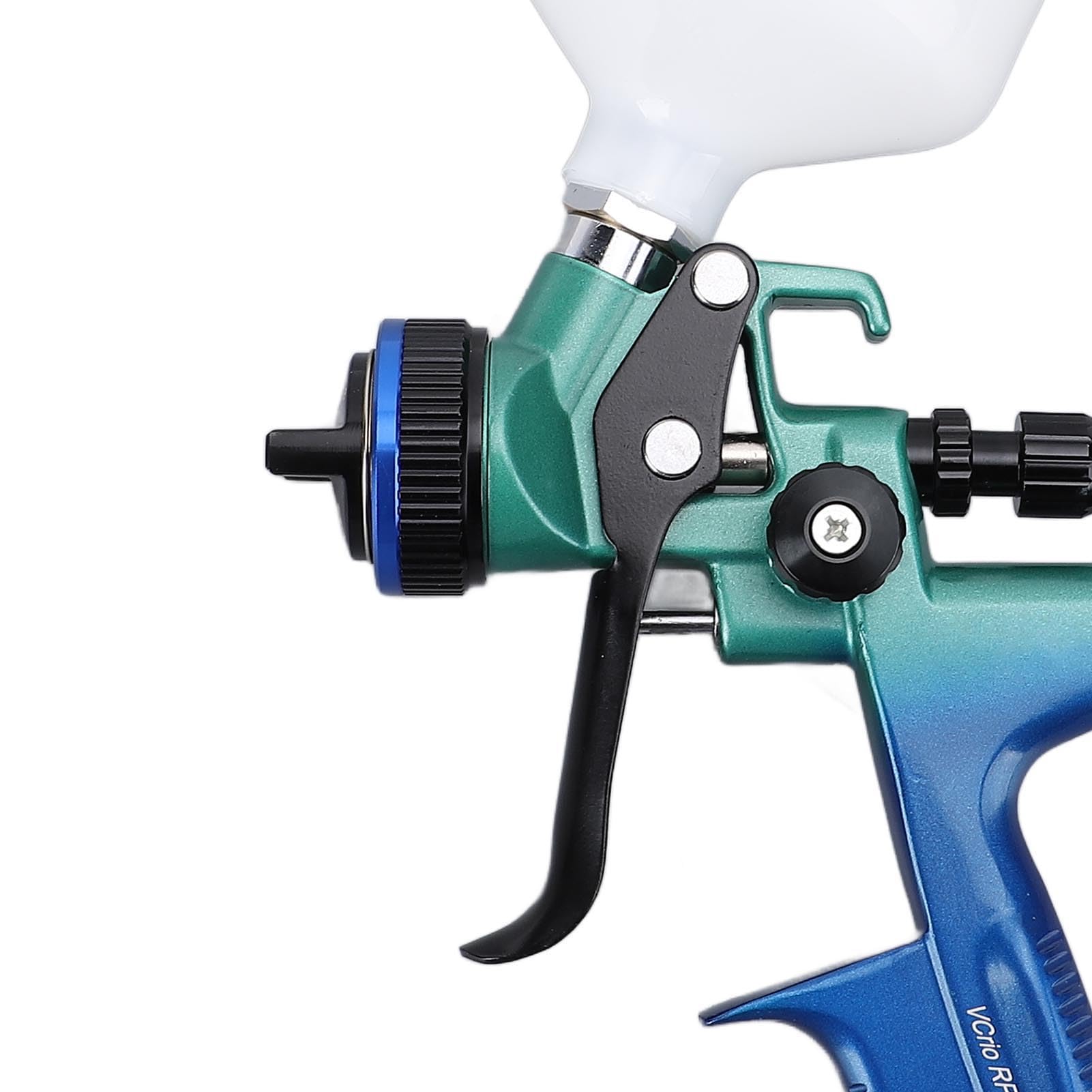 Pistolet do Malowania Natryskowego HVLP, Automatyczny Pistolet do Malowania z dyszą 1,3 Mm, Kubek 600 Ml, Pistolet do Malowania Natryskowego Powietrzem do Mebli Samochodowych