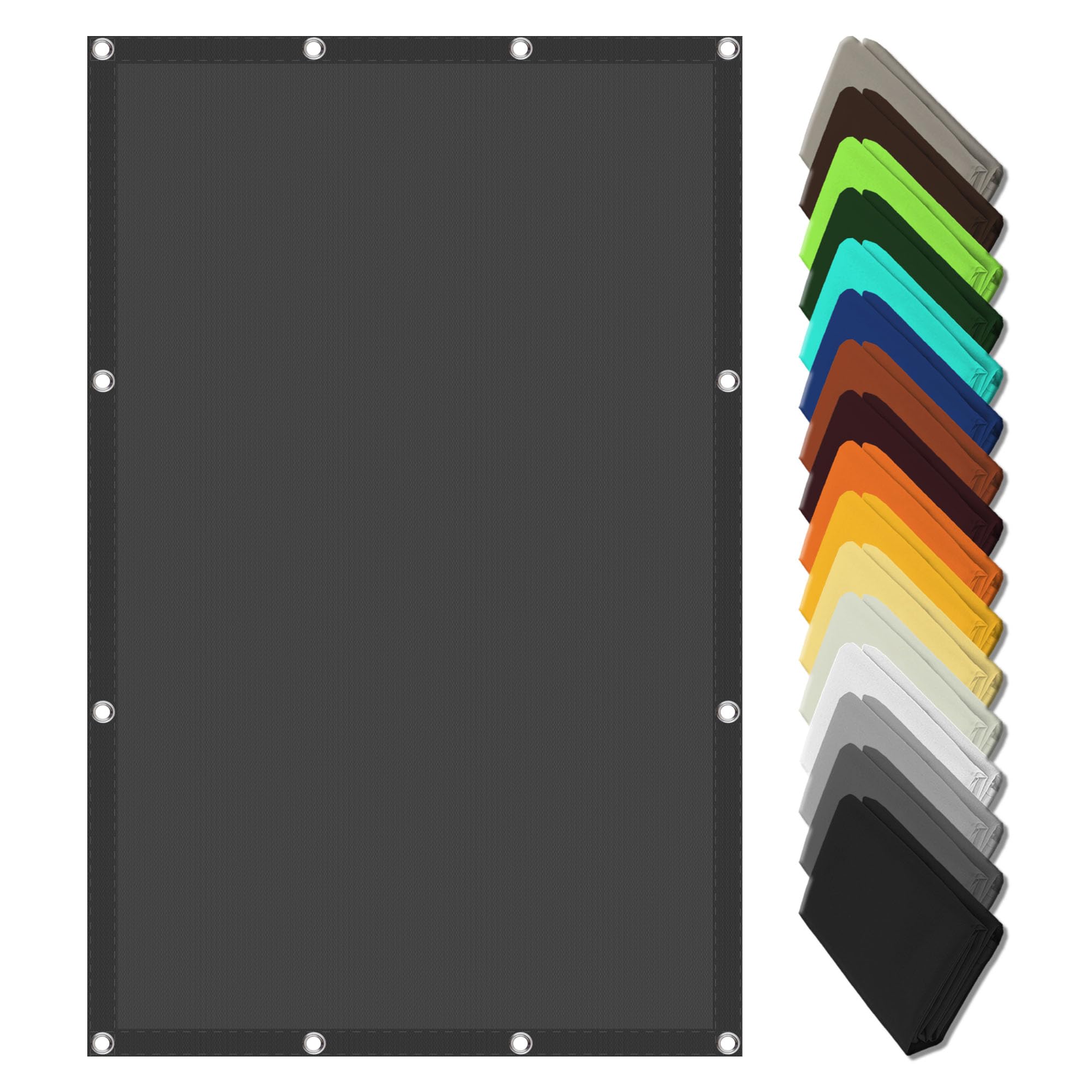 Voile d'ombrage pare soleil rectangulaire pour bloquer la chaleur
