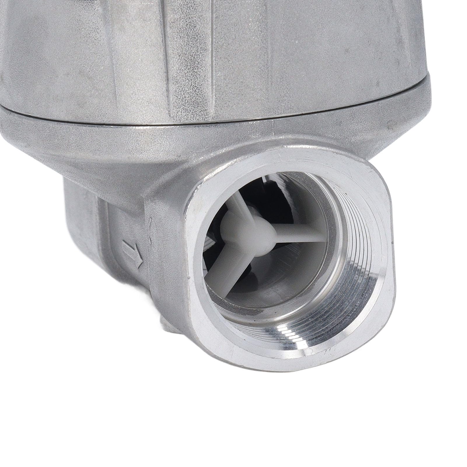 Medidor de Flujo de Turbina de Acero Inoxidable de 1 Pulgada, Medidor de Flujo Digital Electrónico, Agua Líquida de Acero Inoxidable, Gasolina, Aceite de Queroseno