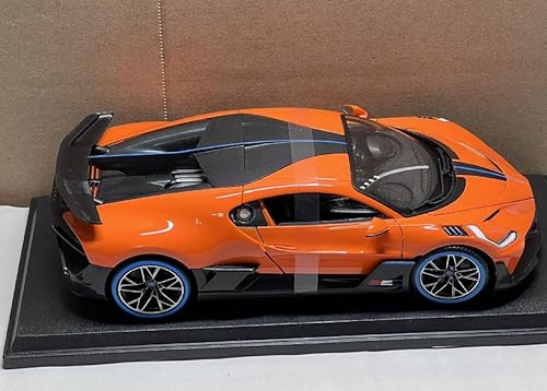 Miniatura 2 de Bugatti Divo Orange 118 Special Edition fundido a presión Coche de colección
