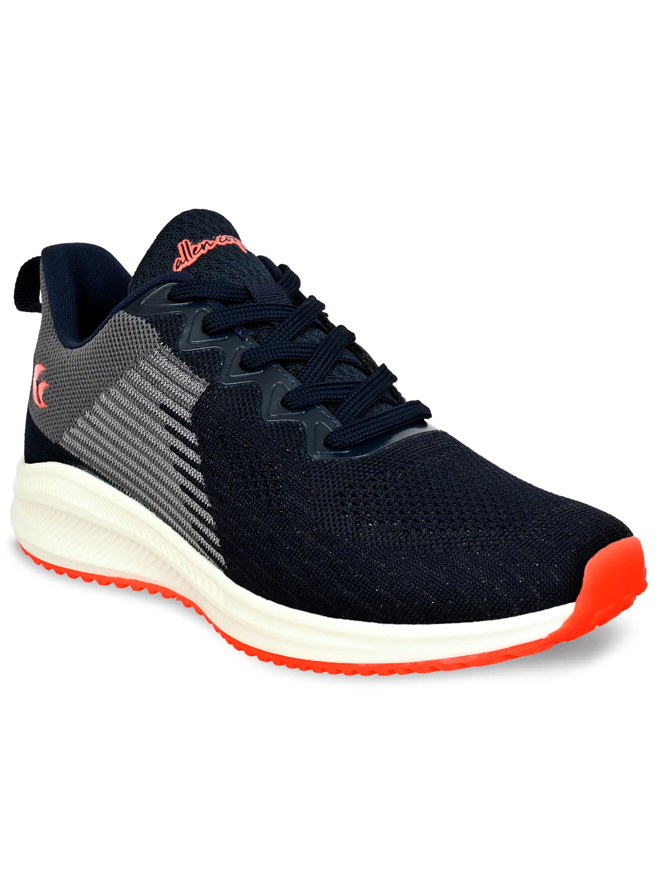 Training,Walking,Cricket,Gym,Sports Comfortable Running Shoes for Men(851|Grey|Navy Size-6,7,8,9,10)