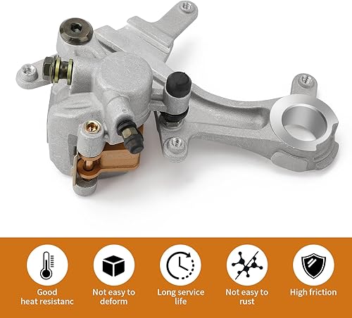 Miniatura 4 de M MATI Pinza de freno trasera para Suzuki RMZ250 2007-2009 RMZ450 2005-2007 W/pastillas 69100-35G10 69100-35G20