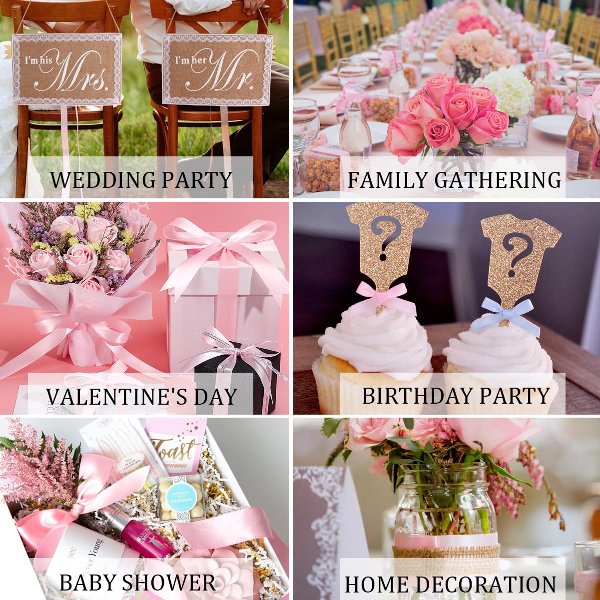 Nastro Di Raso Crema - Larghezza 30 Mm, Lunghezza 22,9 M - Per Matrimonio, Fai Da Te E Scrapbooking