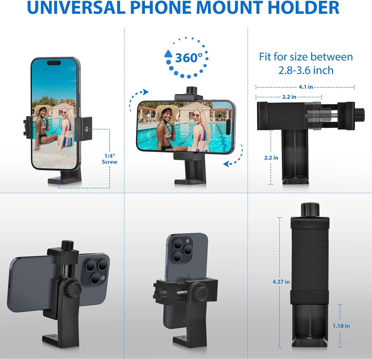 Camera Tripod for Canon Nikon Sony, LINKCOOL 67 Inch Lightweight DSLR Tripod Camera Stand with Detachable 3 Way Pan Head, Remote & Universal Phone Mount