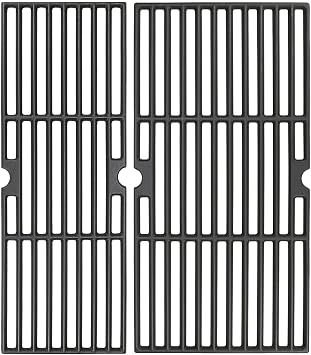 18 Inch Grill Grates,Cast iron | for Charbroil463625219 463625217, Performance 463673519 463673017 463673517, G470-0003-W1 G470-0002-W1
