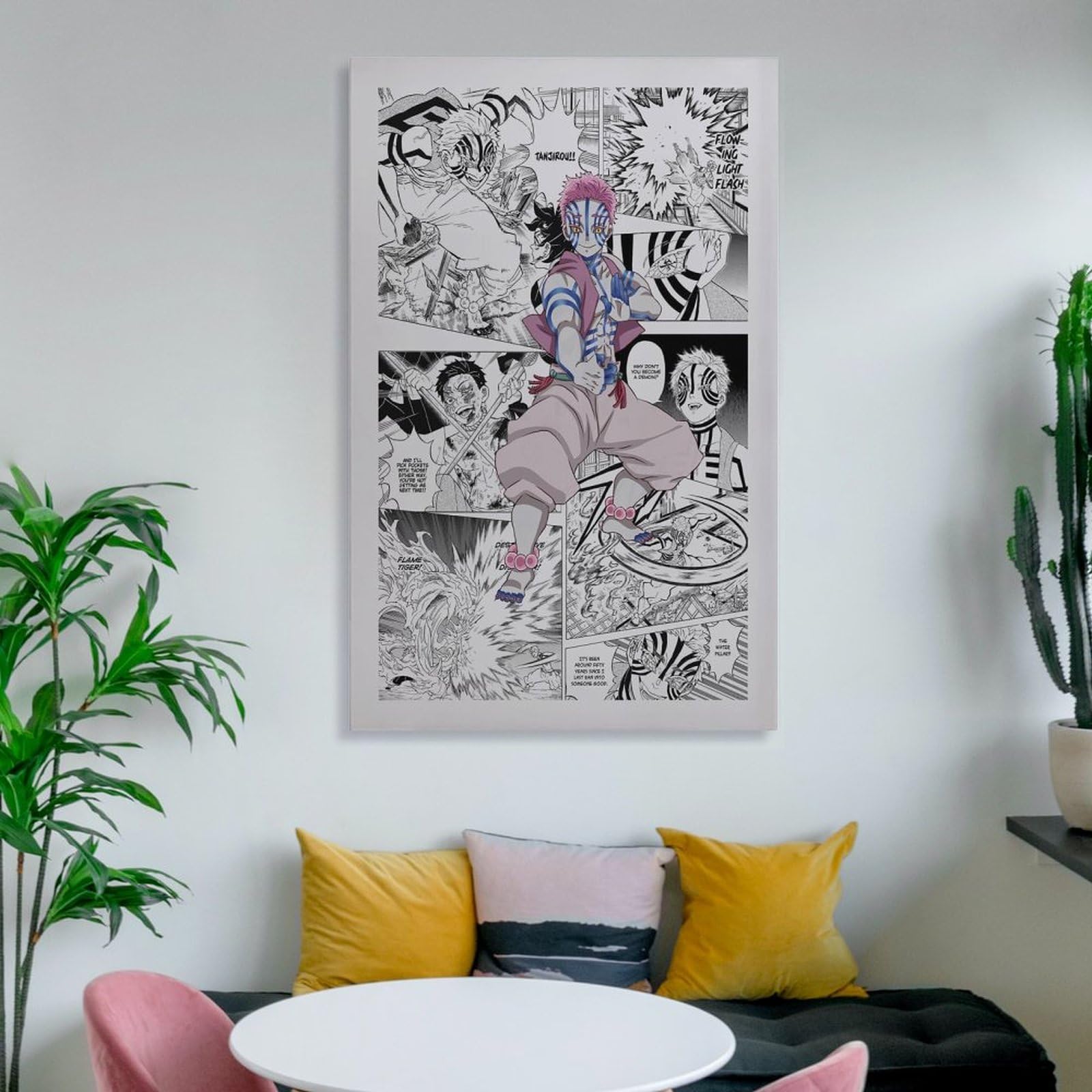 Amazon.co.jp: 鬼滅の刃のコミックポスター - 猗窩座 アートパネル