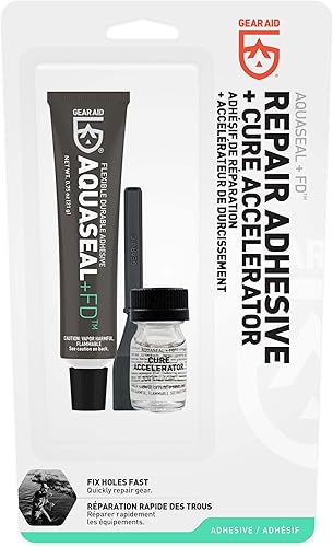 Miniatura 2 de Gear AID Aquaseal FD Flexible Durable Repair Adhesive and Cure Accelerator