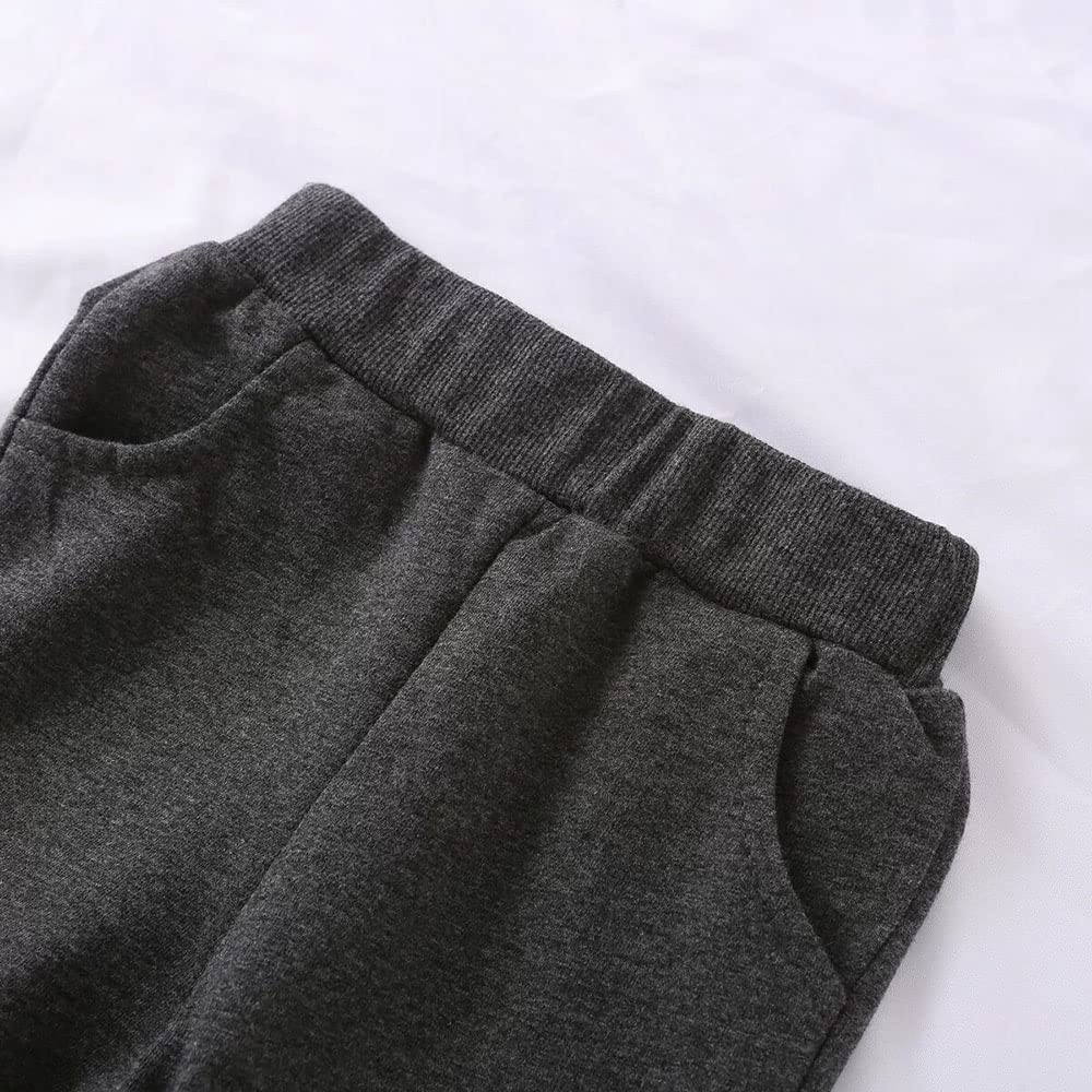 FedMois Dziecięcy dres treningowy, bluza dresowa + spodnie bawełniane, dinozaur beżowy, 110-116