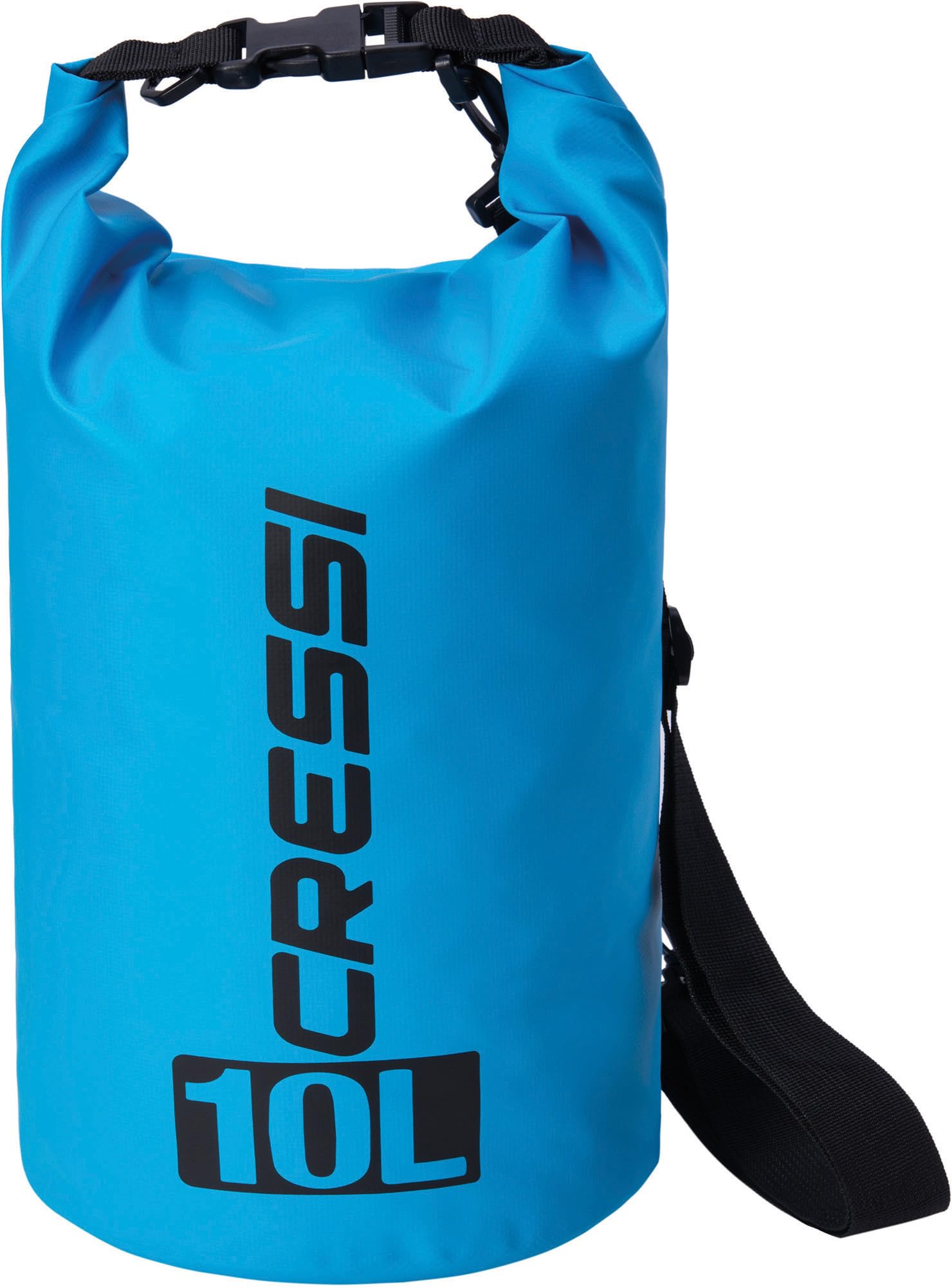 Cressi Dry Waterproof Sports Bag - Light Blue, 10 Litre