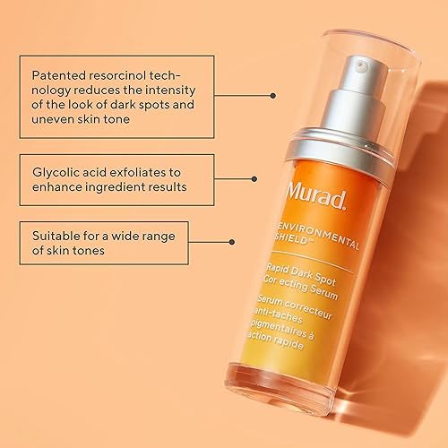 Miniatura 2 de Murad Rapid Dark Spot Correcting Serum - Suero facial iluminador de la piel para hiperpigmentación, tratamiento con ácido glicólico respaldado por