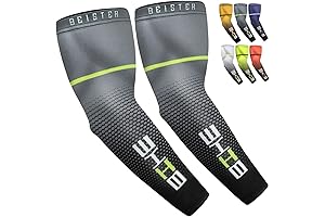 Beister UV Sun Protection Arm Sleeves for Men and Women
