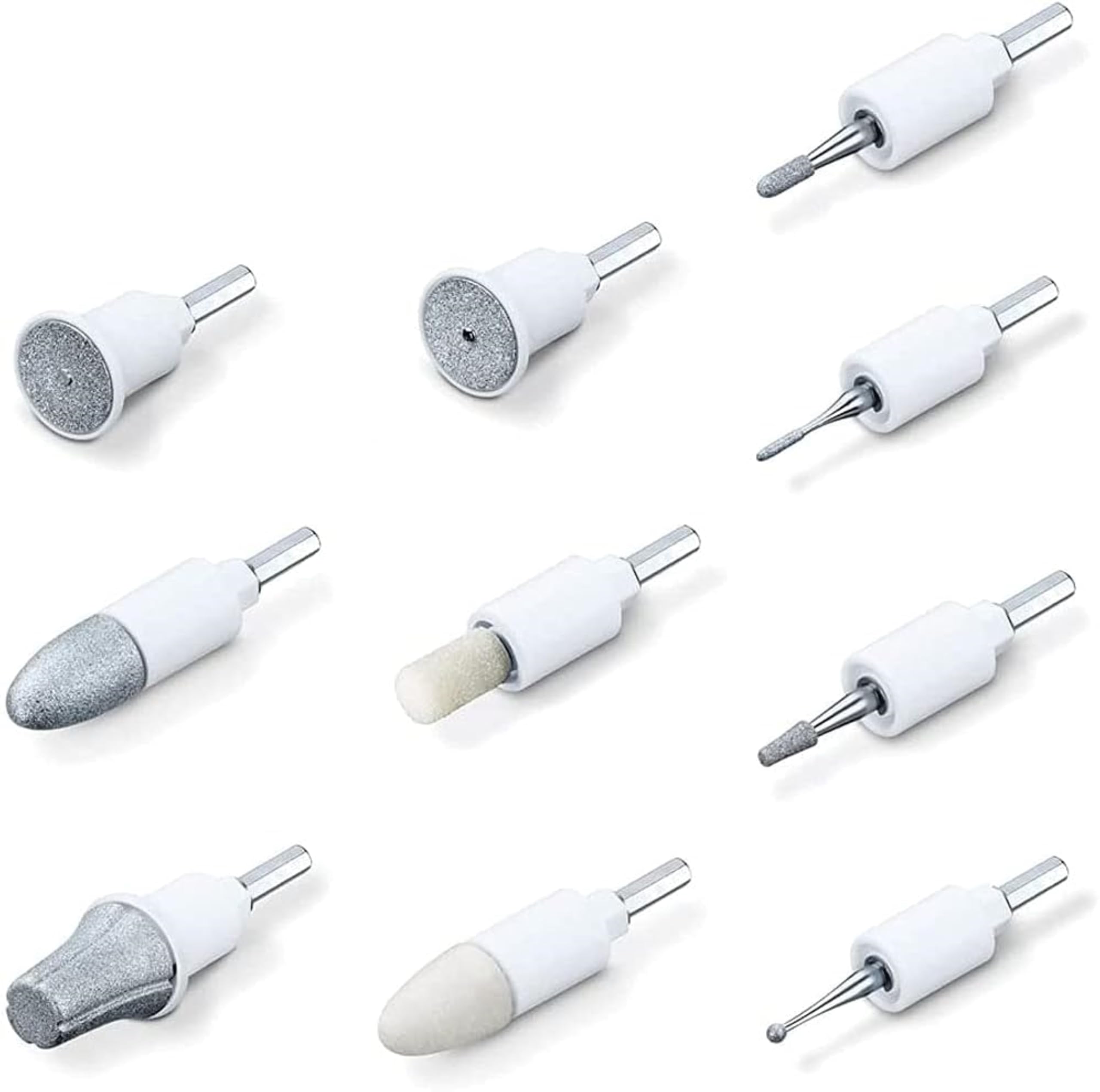 Beurer Manicure Pedicure Replacement 10-piece Attachment Set for MP84 MP64 MP66