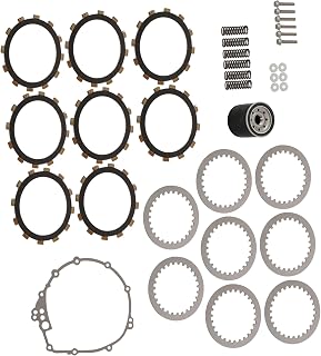 Clutch Friction Plates Kit Replacement for Yamaha FZS6 FZ6 2005-2009