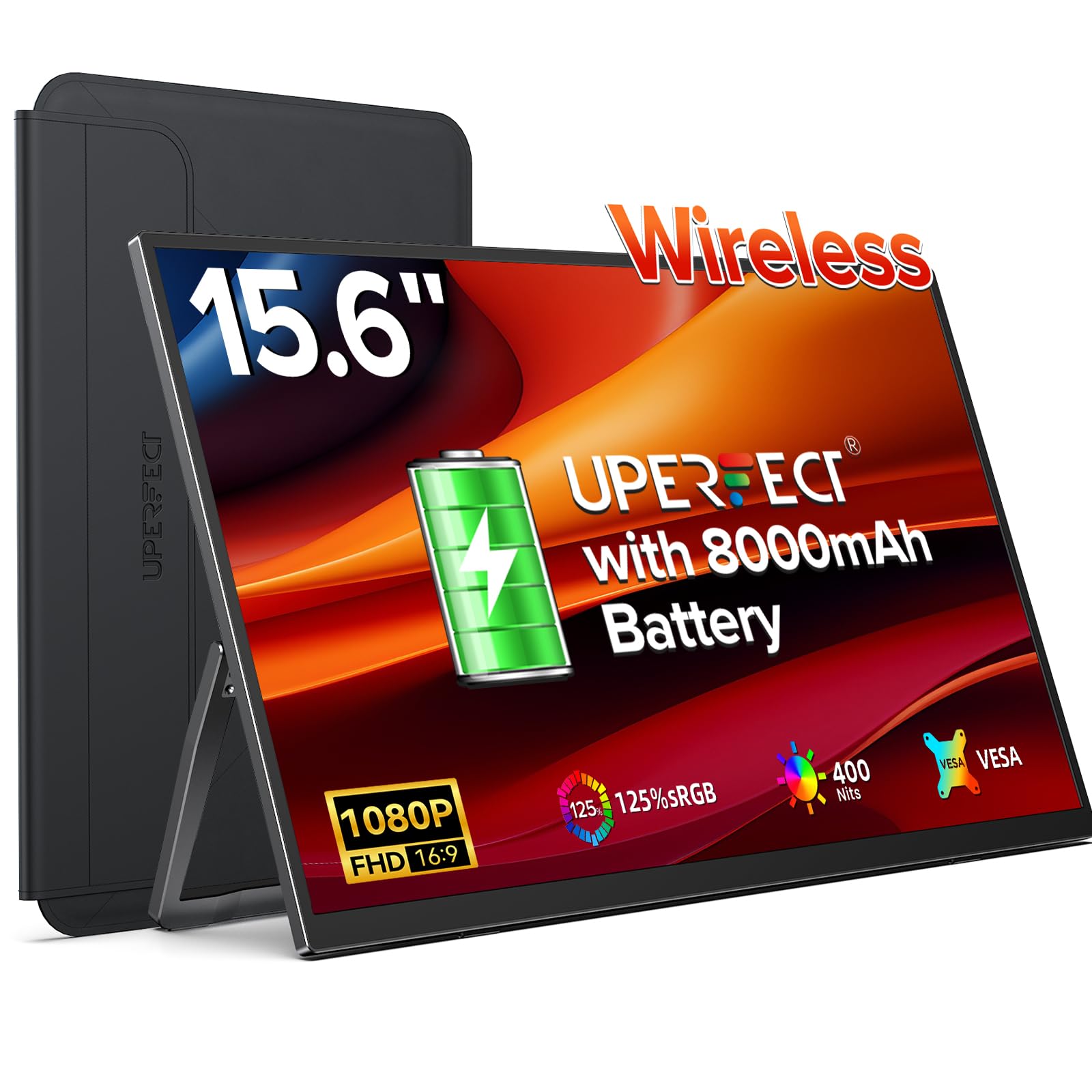 Amazon.com: UPERFECT Wireless Portable Monitor with Battery