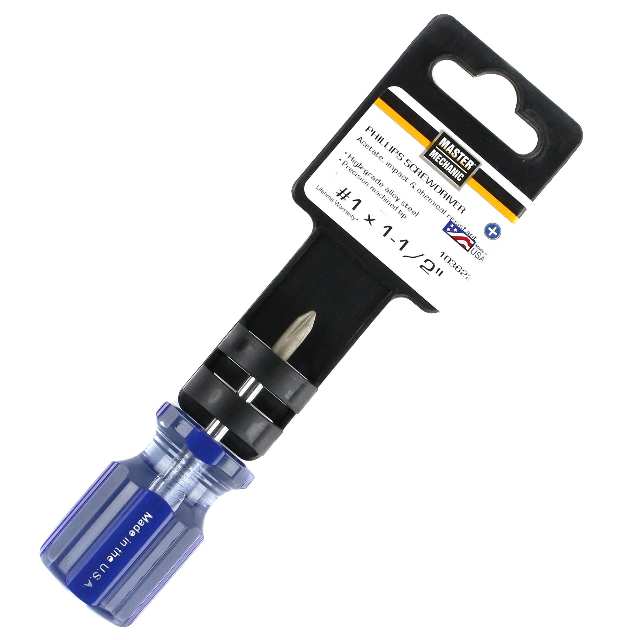 Tournevis Phil 1x1,5 mm Pratt Corporation 82956-ht cruciforme outillage de quincaillerie
