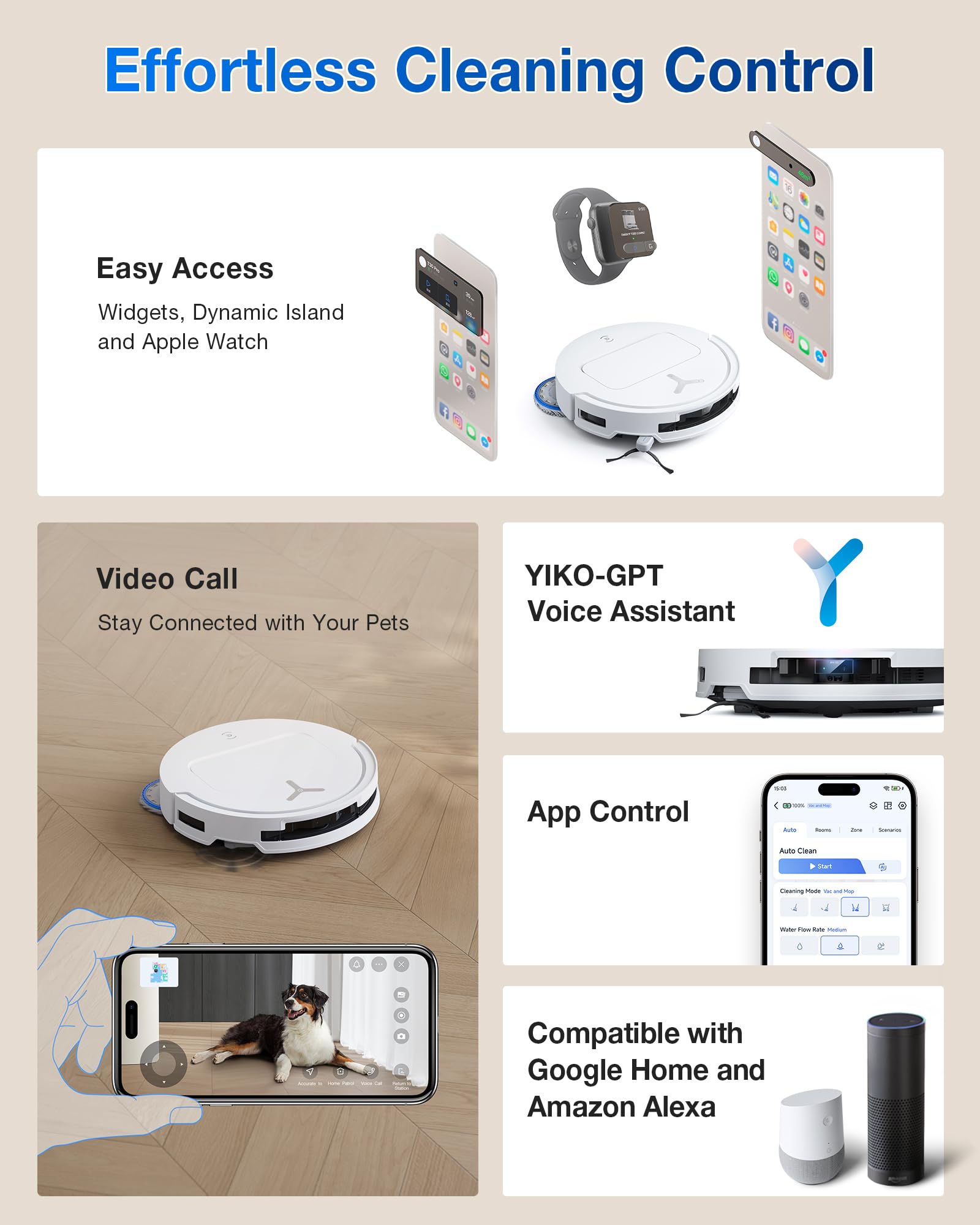 ECOVACS DEEBOT T50 PRO: Robot Vacuum & Mop -9