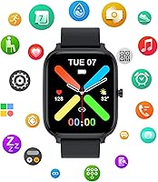 Vista 8 de Reloj inteligente para hombres y mujeres, compatible con iPhone, Samsung, teléfono Android, pantalla táctil completa de 1.83 pulgadas, IP68