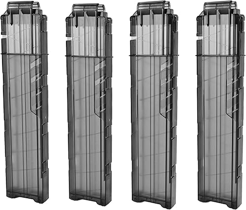 Miniatura 1 de Revista, 18 pinzas de dardos para Nerf Ultra Series Blasters 4 piezas (negro)