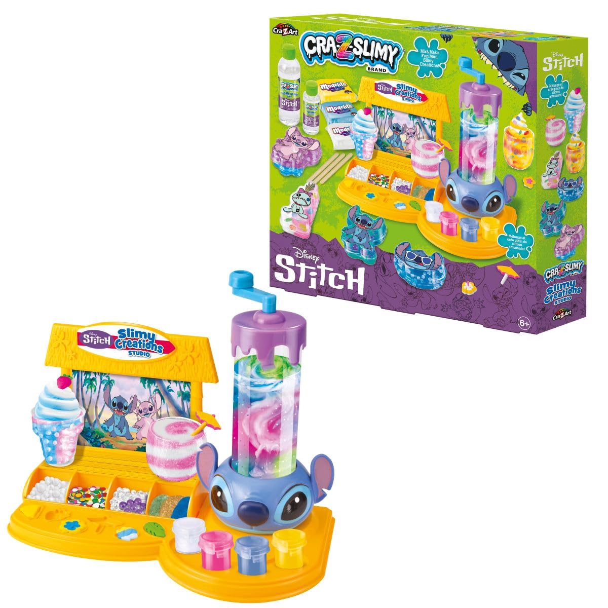 Lexibook, Stitch, Slime-Kreativstudio, CRSLIM51DLXB