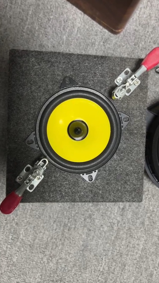 Lot de 2 haut-parleurs stéréo de voiture à 2 voies 10 cm 60 W