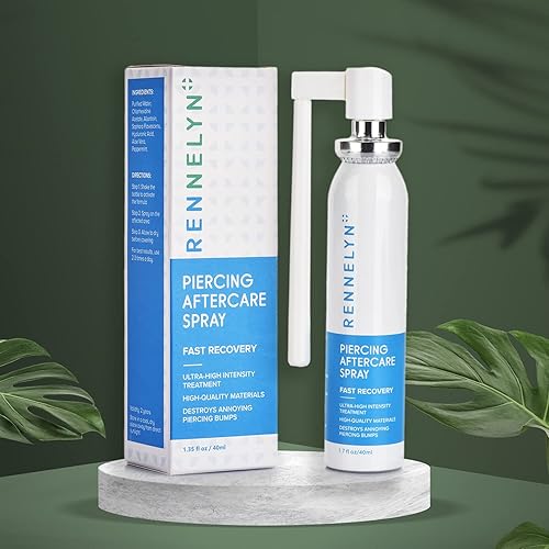 Miniatura 7 de Rennelyn Piercing aftercare Spray Bump Shrinking Solución de intensidad ultra alta para curar nuevos piercings estirados Extracto de hierbas