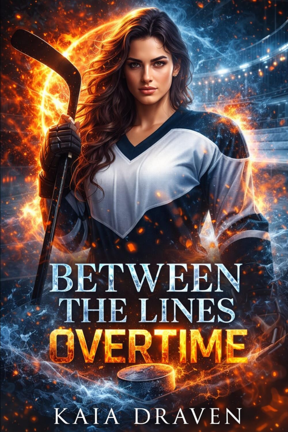 Between The Lines Overtime: A Steamy Sapphic Hockey Romance