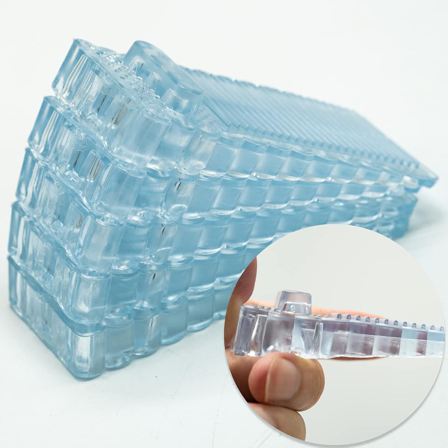 6 Pz Fermaporta da Pavimento Adesivo, Ferma Porta da Pavimento, Blocca 6 Pz Fermaporta da Pavimento Adesivo, Ferma Porta da Pavimento, Blocca