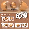 Wind-Up Toys Dinosaur & Hopping Capybara Egg | Fun Board Game Toy Set for Kids Boys and Girls | Preschool, Travel, Road Trip, Homeschool, Playroom, Party Favors, Birthday and Goody Bags
